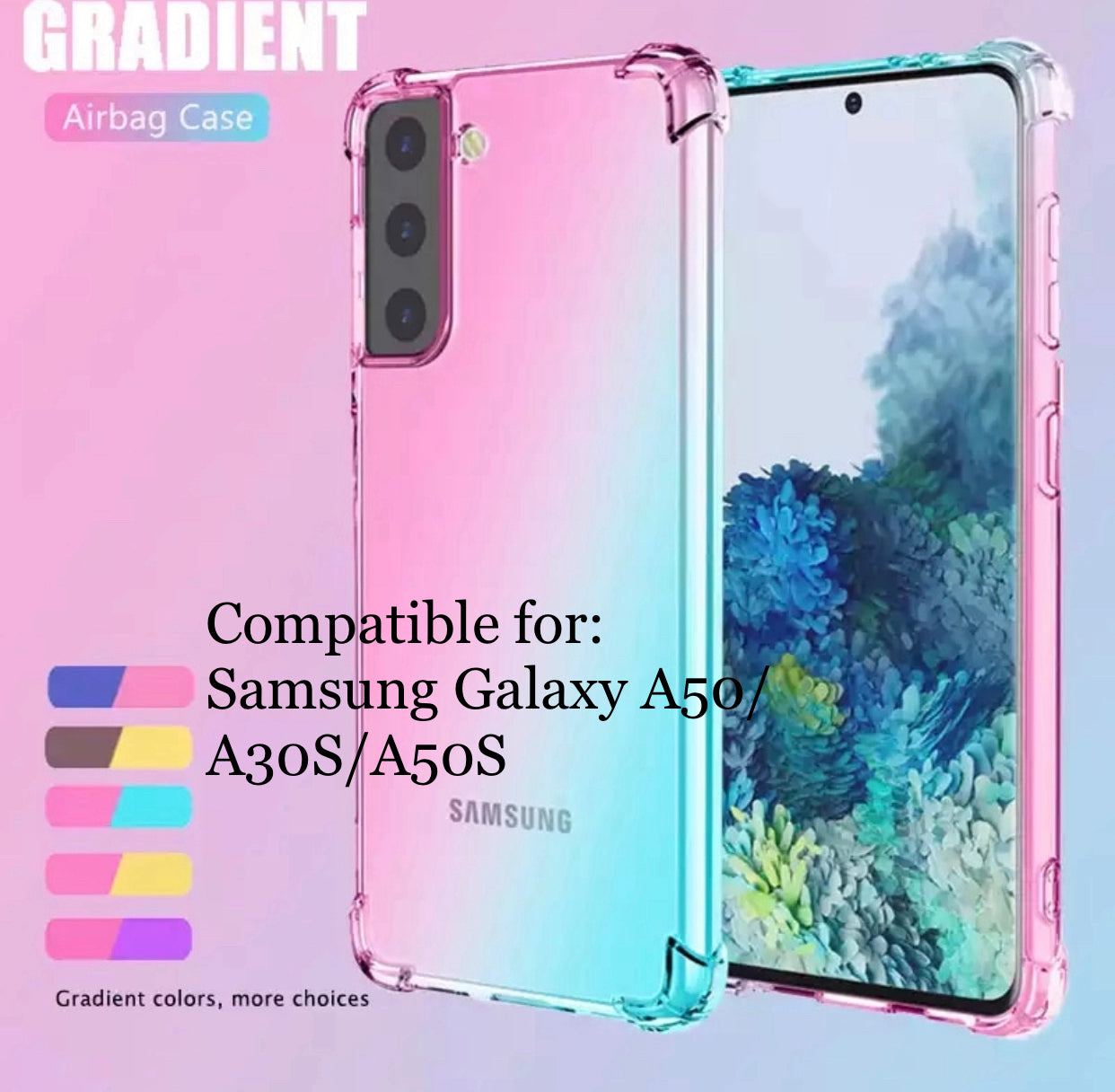 Galaxy A50 Colourful Gradient Cases | Super Savings Technologies Galaxy A50 Colourful Gradient Cases | Super Savings Technologies